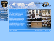 Tablet Screenshot of glockenhaus.ch